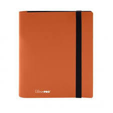 Ultra Pro - 4 Pocket Binder - Pumpkin Orange