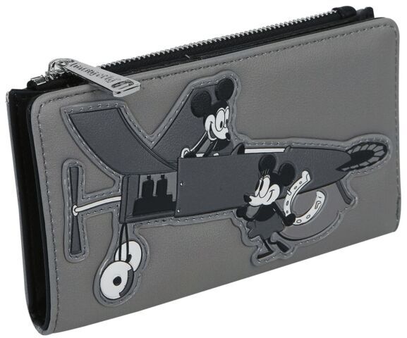 Loungefly Disney Mickey Mouse Plane Crazy Mini Wallet