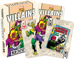 Marvel Villans Playing Cards - Retro