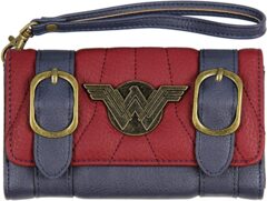 Wonder Woman - Buckle Logo Flap  Wallet