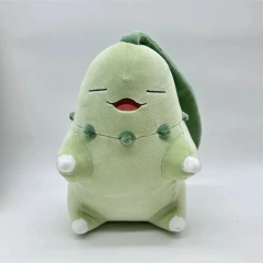 Pokemon Sleeping Chikorita Plush