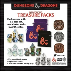 Sirius Dice Acererak's Treasure Packs Crystal Edition