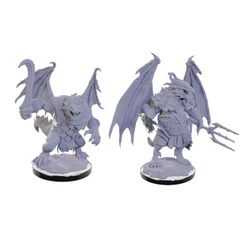 Dungeons & Dragons Nolzur's Marvelous Unpainted Miniatures: Draconian Foot Soldier & Mage (Wave 22)