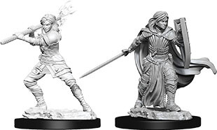 D&D Unpainted Minis - Human Paladin - Female