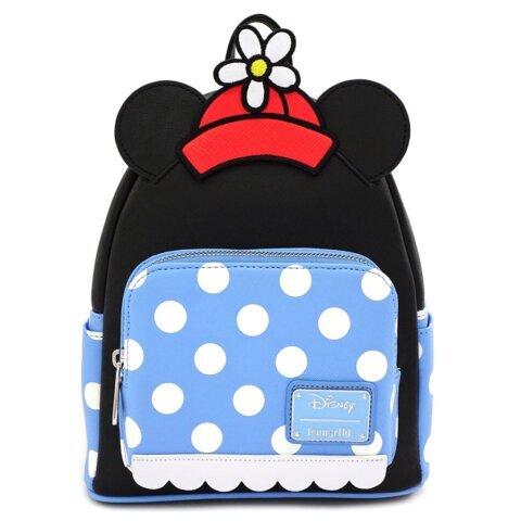 LOUNGEFLY X DISNEY POSITIVELY MINNIE POLKA DOT MINI BACKPACK