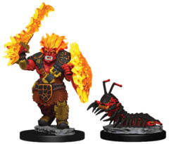 Wardlings - Fire Orc and Fire Centipede