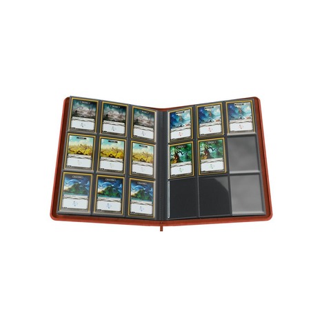 Zip Up 18 Pocket Binder - Red