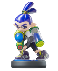 Amiibo - Splatoon - Inkling Boy (Blue)