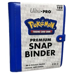 Premium Snap Binder - Pokemon Blue