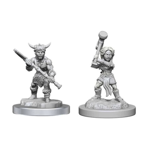 D&D Nolzurs Marvelous Miniatures: Halfling Barbarians