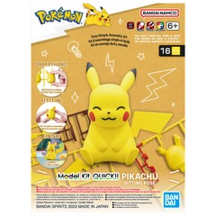 Pokemon - Pikachu (Sitting Pose) Model Kit Quick