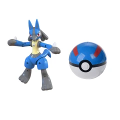 Lucario Pokeball Figure Combo