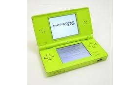 Green Nintendo DS Lite (Personal Trainer Cooking)