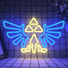 Zelda Triforce Neon Light