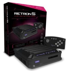 Retron 5 Black for GBA / SNES / NES / Genesis / Famicom