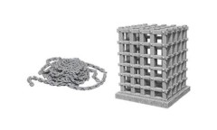 D&D Unpainted Minis - Cage & Chains