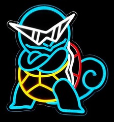 Squirtle Neon Light