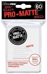 Ultra Pro Pro-Matte Small Sleeves - White (60ct).