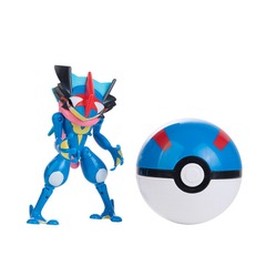 Ash-Greninja Pokeball Figure Combo