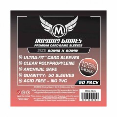 Mayday Games - Medium Square Card 80x80mm (100)