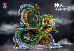 Dragon Ball Z Statue Shenron with Goku LED Lights