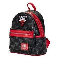 NBA Loungefly - Chicago Bulls Debossed Logo (Mini Backpack)