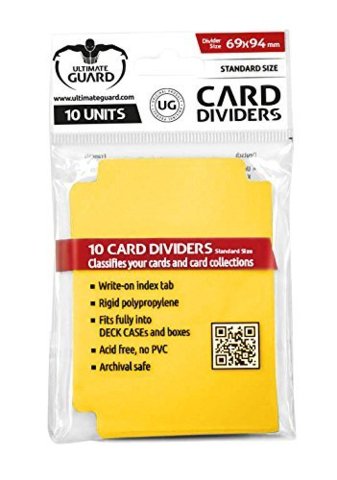 Ultimate Guard: Card Dividers - Yellow