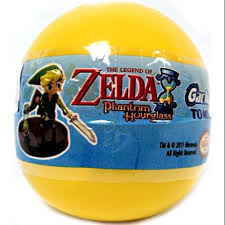 Legend of Zelda Phantom Hourglass Gashapon 2 Inch Figure Blind Pack Yellow Bubble Pack