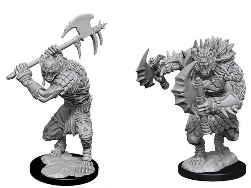 D&D - Nolzurs Marvelous Unpainted Miniatures - Gnolls