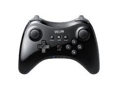 Authentic Black Nintendo Wii U Pro Controller