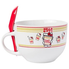 Hello Kitty Top Ramen 24oz Mug With Spoon