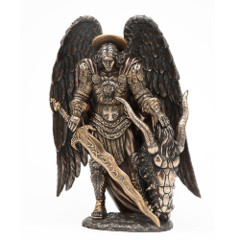 St Michael 10in Bronze