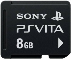 Playstation Vita: 8GB Memory Card