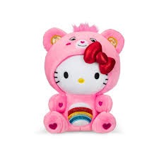 Hello Kitty x Care Bear Plush Cross over