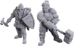 Dungeons & Dragons Nolzur's Marvelous Unpainted Miniatures: Limited Edition 50th Anniversary â€” Dwarves