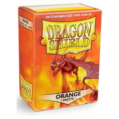 Dragon Shield - Standard - 100ct - Matte Orange