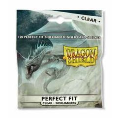 Dragon Shield - Perfect Fit Inner Sleeves - 100ct - Clear - Sideload