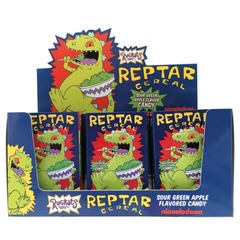 Reptar Cereal Box Rugrats Candy