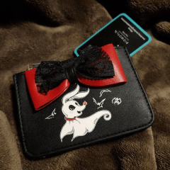 Zero Lace and Bow Tombstone Wallet - Nightmare Before Christmas