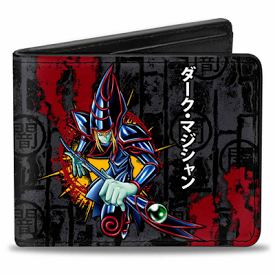 Dark Magician Girl: Bi-Fold Wallet - Dark Kanji