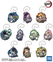 Pita! Deforme Demon Slayer: Kimetsu no Yaiba Night Patrol Acrylic Keychain