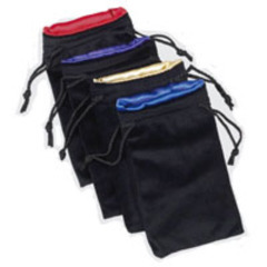 Dice Bag - X-Large 5x8 - Satin Lined (Various Colors)