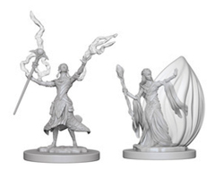 D&D - Nolzur's Marvelous Unpainted Miniatures - Elf Wizard Female