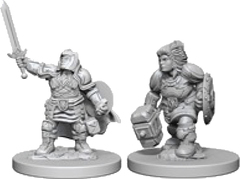 D&D - Nolzur's Marvelous Unpainted Miniatures - Dwarf Paladin Female