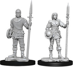 Deep Cuts Unpainted Miniatures - Guards