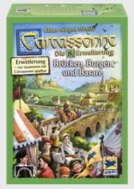 Carcassonne Expansion 8: Bridges, Castles & Bazaars