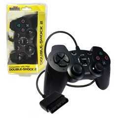 Black Playstation 2 Controller - Old Skool