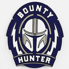 Bounty Hunter Large Pin - The Mandalorian