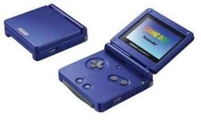 Blue GameBoy Advance SP AGS-001