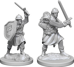 Pathfinder Deep Cuts Unpainted Miniatures: Infantrymen